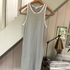 Loft High Neck Summer Dress